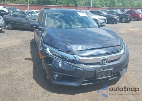 2017 Honda Civic Touring from USA, damaged, VIN 2HGFC1F96HH656399